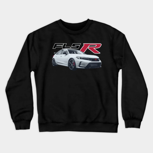 FL5 TYPE R RACING JDM OEM Crewneck Sweatshirt by cowtown_cowboy